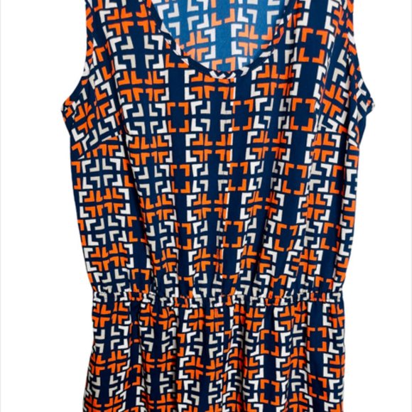 Merona Micro Geo Print Mini Dress with Pockets XS - Picture 6 of 11